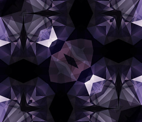 Ethnic pattern. Abstract kaleidoscope