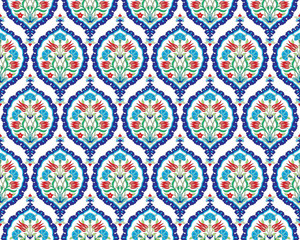 background with seamless pattern two version