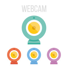 Vector webcam icons