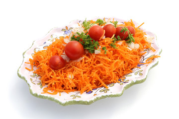 salade de carottes râpées