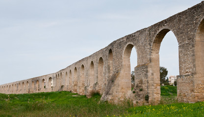 kamares Aqueduct in larnaca Cyprus