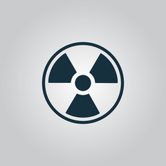 Radiation icon.