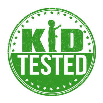 Kid Tested Stamp