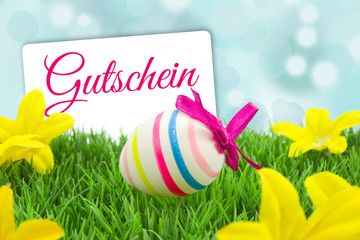 Ostergutschein