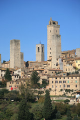 Toscana,Siena,San Gimignano