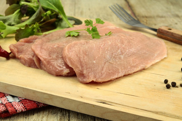 escalopes de jambon