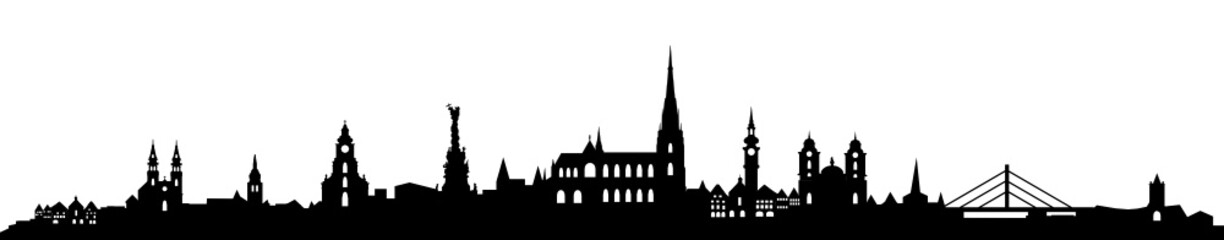 Fototapeta premium Skyline Linz