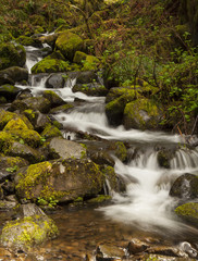 Fototapeta na wymiar Waterfall at Eagle Creek