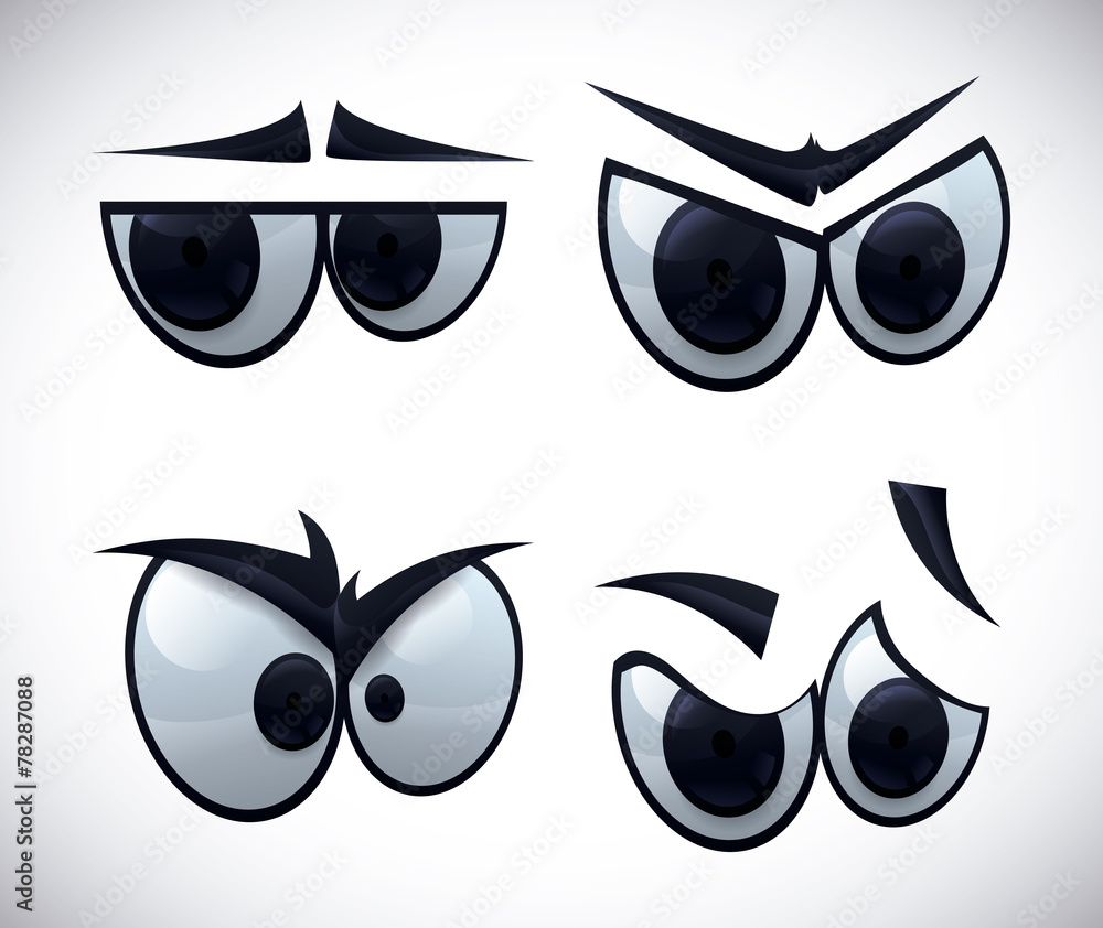 Sticker eye icon