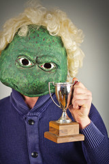Lizard Mask Sweater