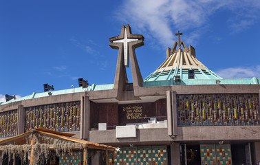 New Basilica of Guadalupe Christmas Creche Mexico City