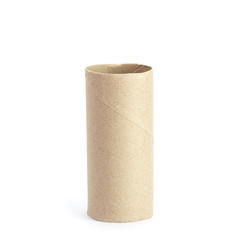 Paper tube of toilet paper