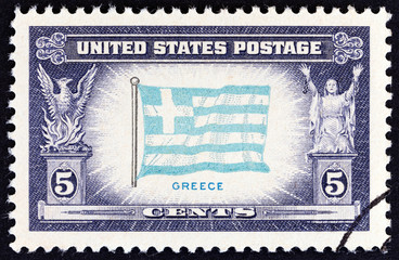 Flag of Greece (USA 1943)