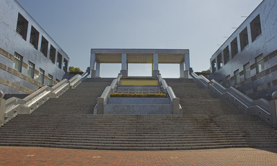 Fototapeta premium 多摩センターパルテノン階段