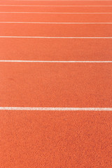 Fototapeta premium Running track for athletics