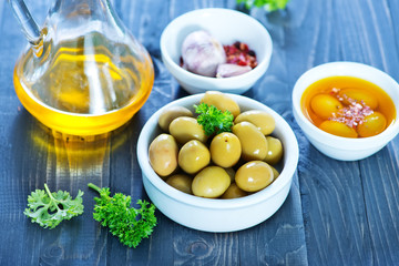 green olives