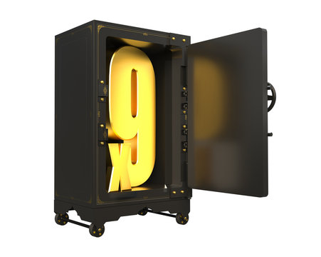 safe open with factors of numbers x9