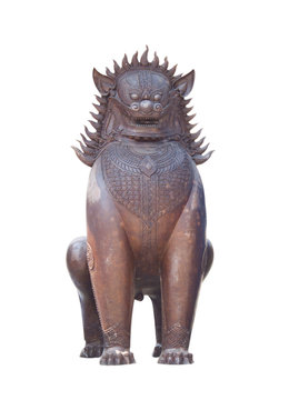 Chinese Lion Statue