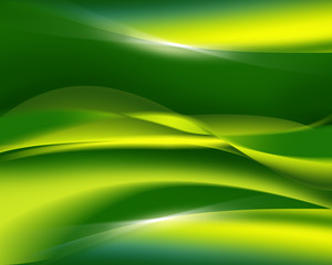 Abstract elegant background in green .
