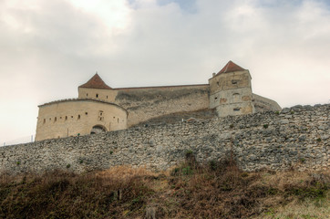 Fototapeta na wymiar Rasnov Castle in Romania