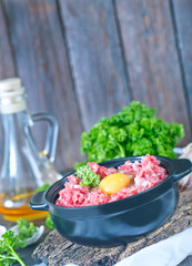 minced meat