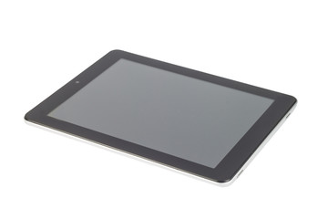 Modern black tablet pc