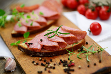 Salamibrot