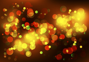 abstract background with shiny circles