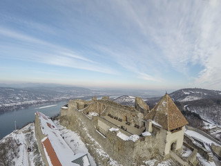 Visegrad castle from above