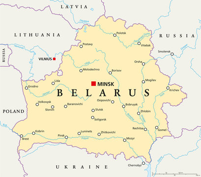 Belarus Political Map