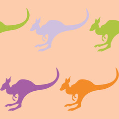 Colorful seamless pattern for children.