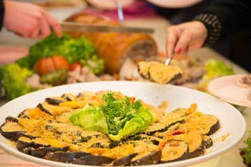 Vegetables au gratin