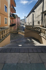 Callejón en Cuellar. Segovia