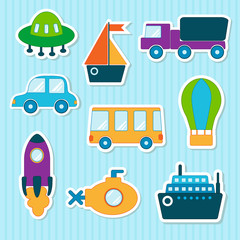 Naklejka premium Baby Toys Stickers