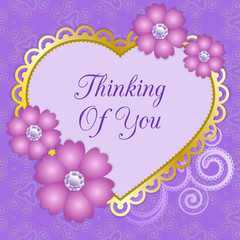 Background for greeting card