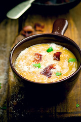 baked potatoes bacon soup.