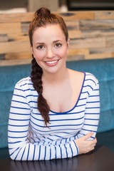 Young woman smiling at the camera