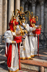 Fototapeta na wymiar 3 Jolly - Carnevale Venezia