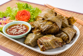 chicken fried Pandanus is delicious