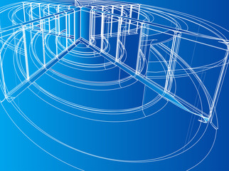 Illustration of abstract background