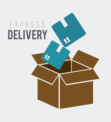 Delivery design, vector illustration.
