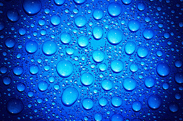 drops on glass