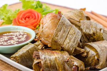 chicken fried Pandanus is delicious