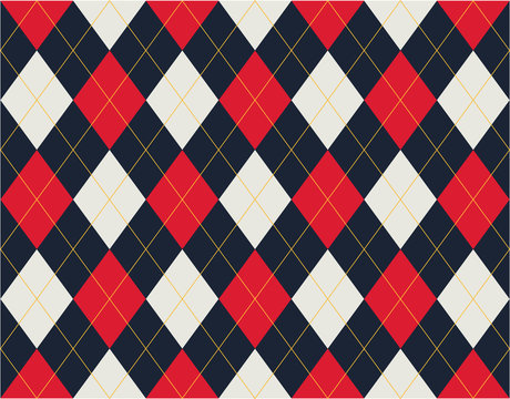 Seamless Argyle Pattern