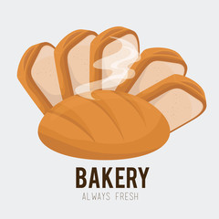 Bakery design, vector illustration.