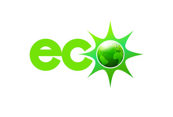 Eco Energy World Icon Symbol