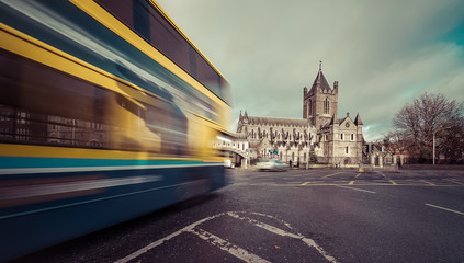 Naklejka premium Christ Church Cathedral w Dublinie