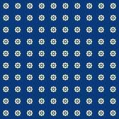 Simple background with flowers