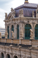 Fototapeta premium Zwinger Rococo style Sculptures