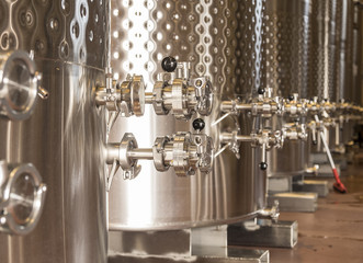 Winery Fermentation Tanks